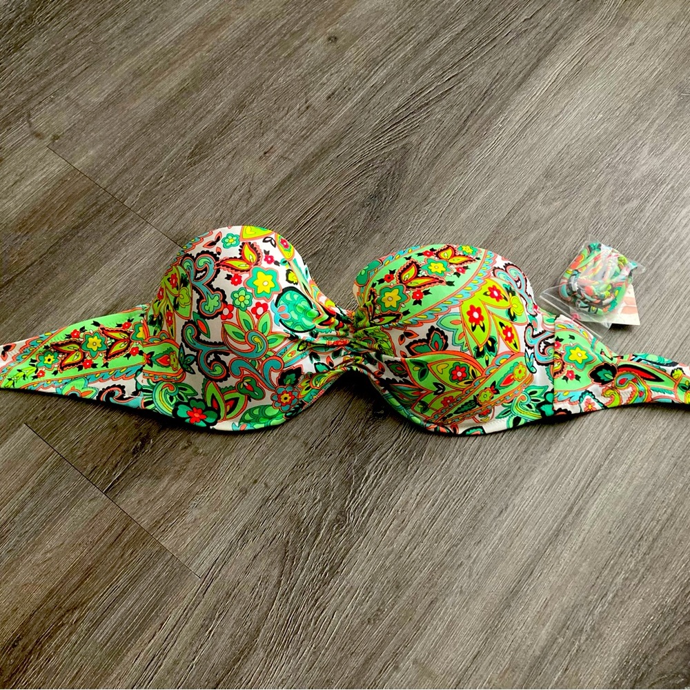 Victoria’s Secret bandeau swim tops top 36D